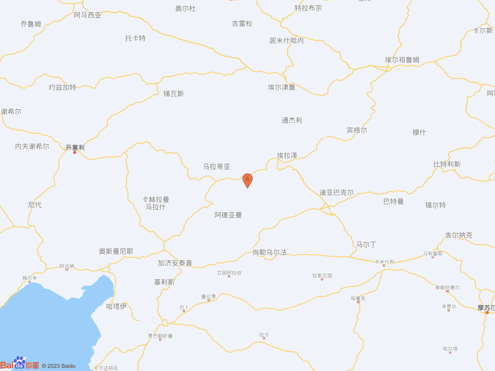 土耳其（北纬38.24度，东经38.69度）发生6.2级地震