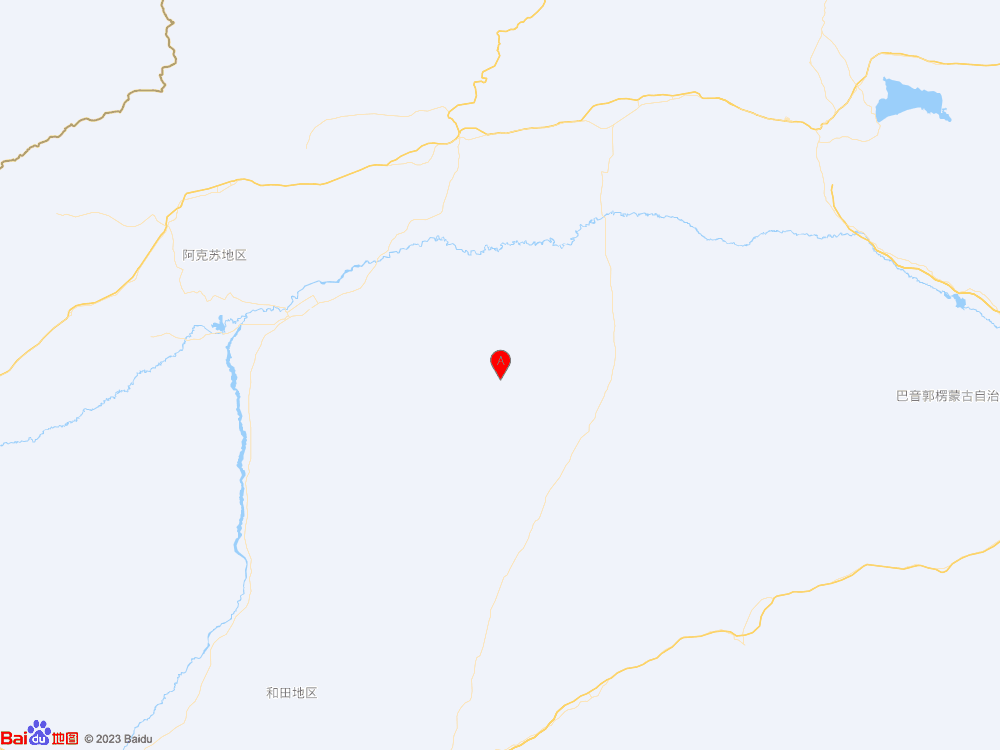 新疆阿克苏地区沙雅县发生3.1级地震