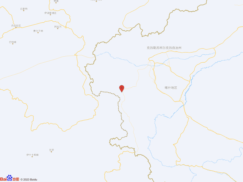新疆克孜勒苏州阿克陶县（北纬38.68度，东经74.94度）发生3.1级地震