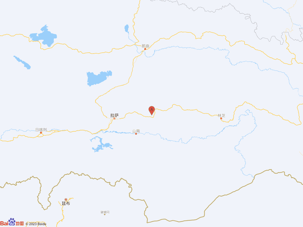 西藏拉萨市墨竹工卡县（北纬29.79度，东经92.25度）发生3.1级地震