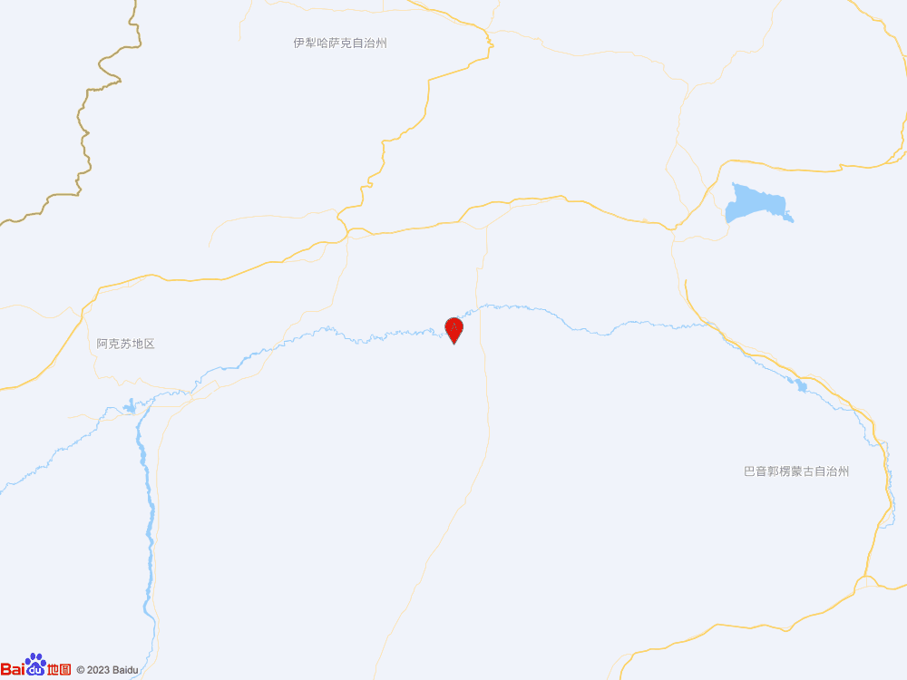 新疆阿克苏地区库车市（北纬40.94度，东经83.99度）发生3.6级地震