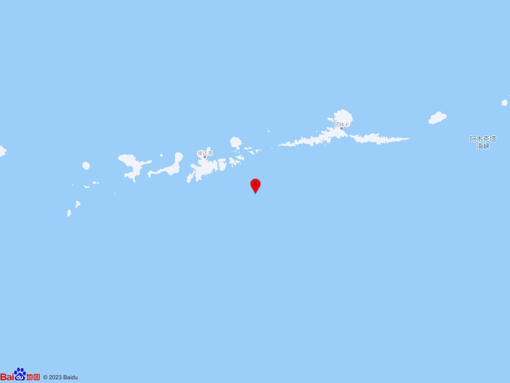 安德烈亚诺夫群岛发生5.8级地震