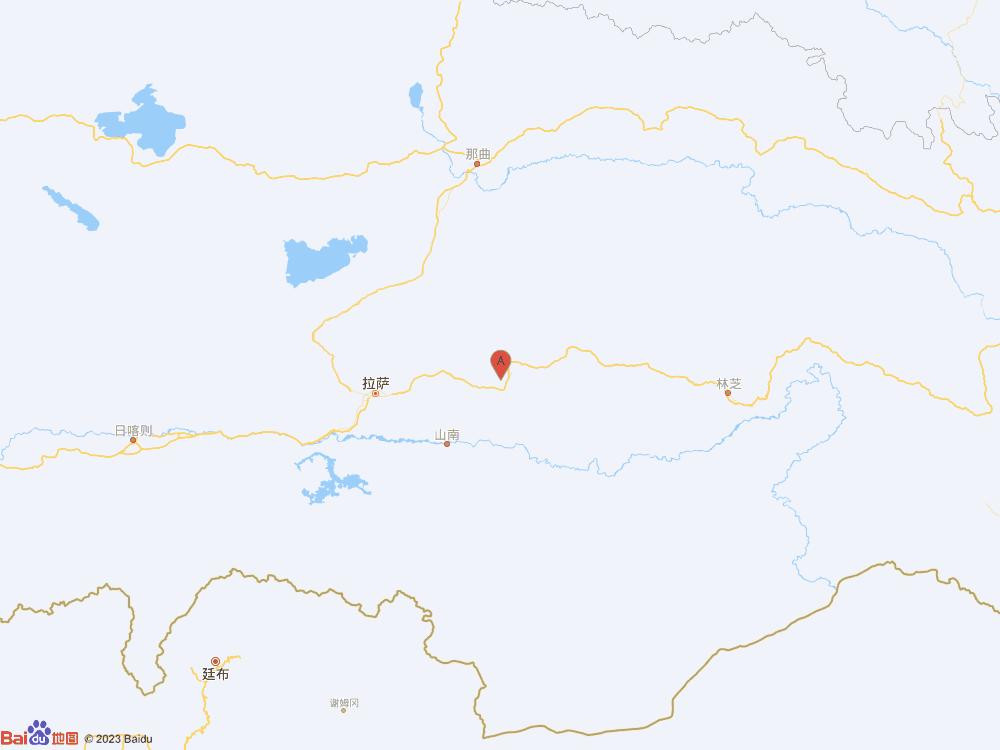 西藏拉萨市墨竹工卡县（北纬29.81度，东经92.27度）发生3.7级地震
