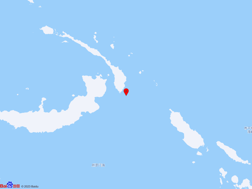 巴布亚新几内亚附近海域发生6.6级地震