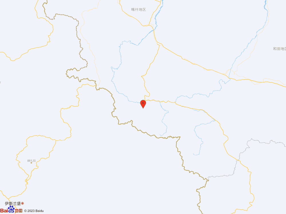 新疆喀什地区塔什库尔干县发生3.6级地震