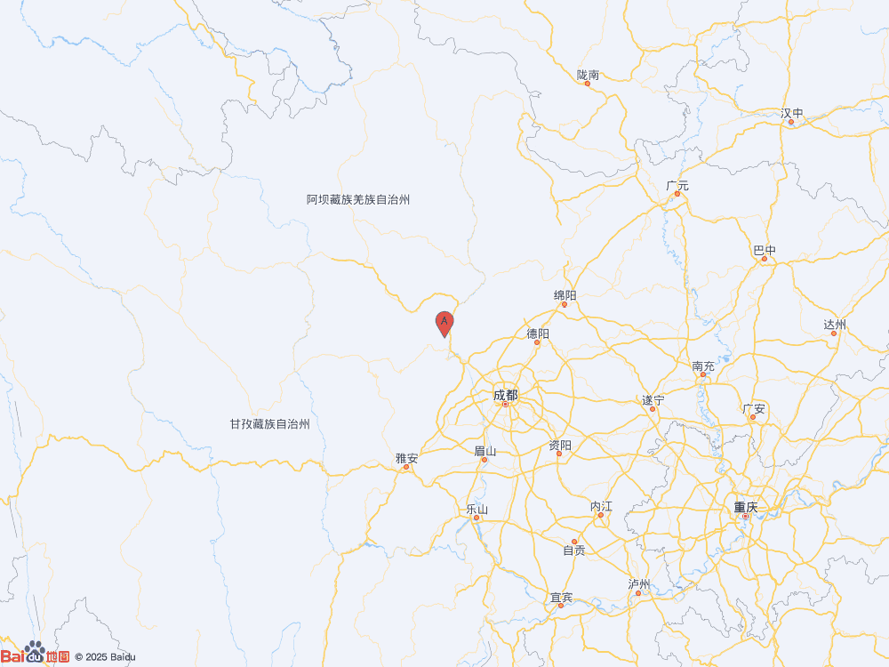 四川阿坝州汶川县发生3.1级地震