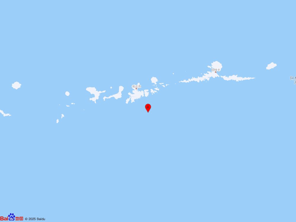 安德烈亚诺夫群岛发生5.5级地震