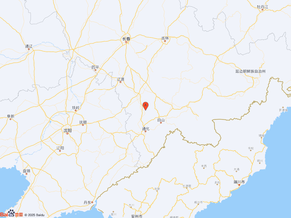 吉林通化市柳河县发生3.5级地震