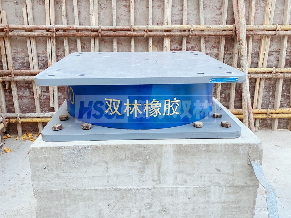HDR1200高阻尼橡胶支座 LRB橡胶隔震支座1000II型 HDR高阻尼支座生产厂家