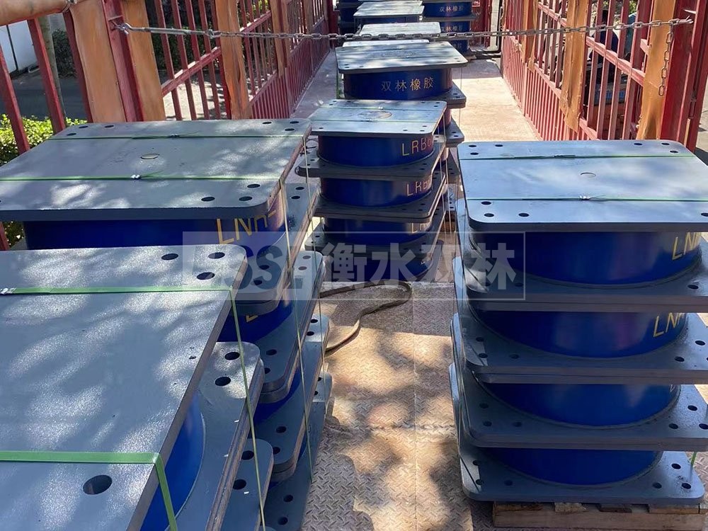 LNR支座 LRB隔震橡胶支座400(II型) 高阻尼橡胶隔震支座